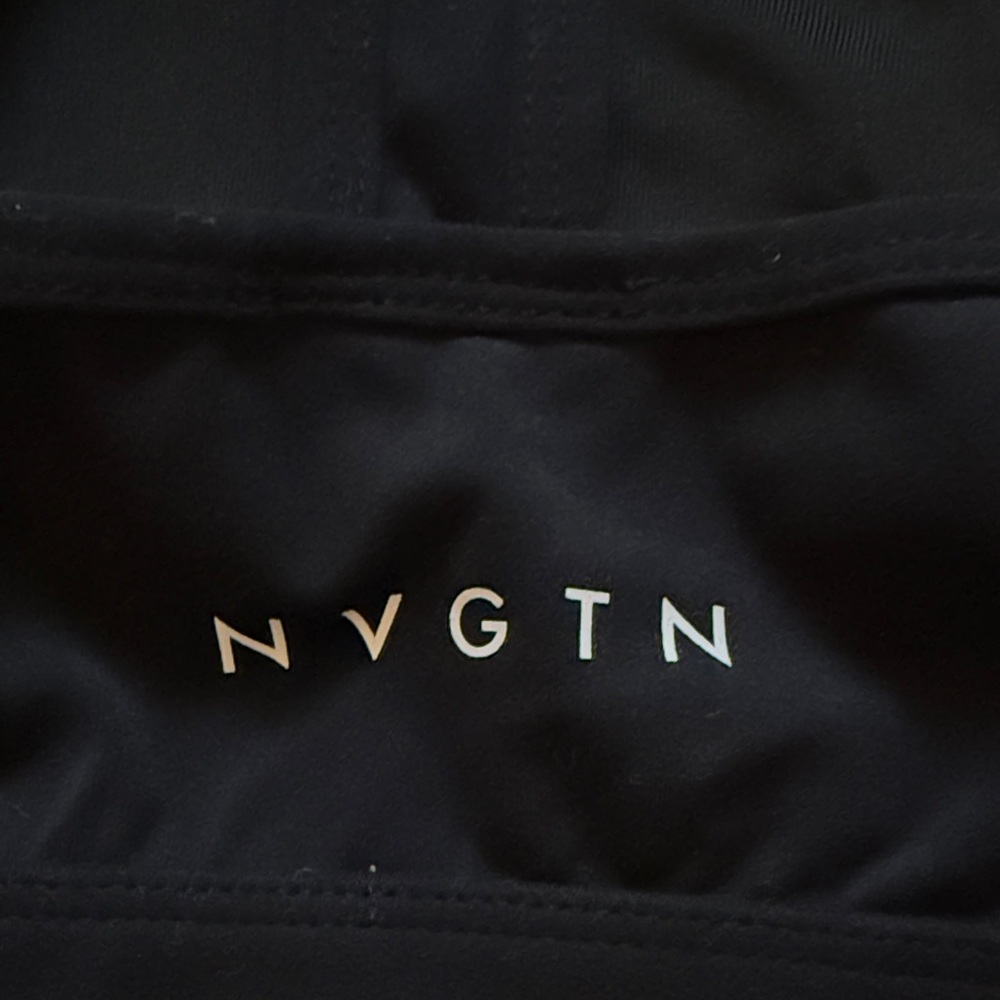 NVGTN Black Sports Bra - Picture 3 of 4
